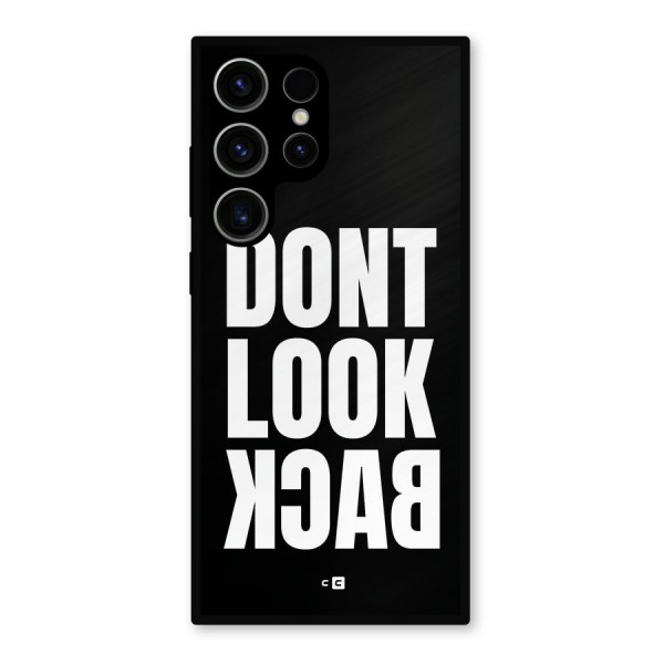 Dont Look Back Metal Back Case for Galaxy S23 Ultra