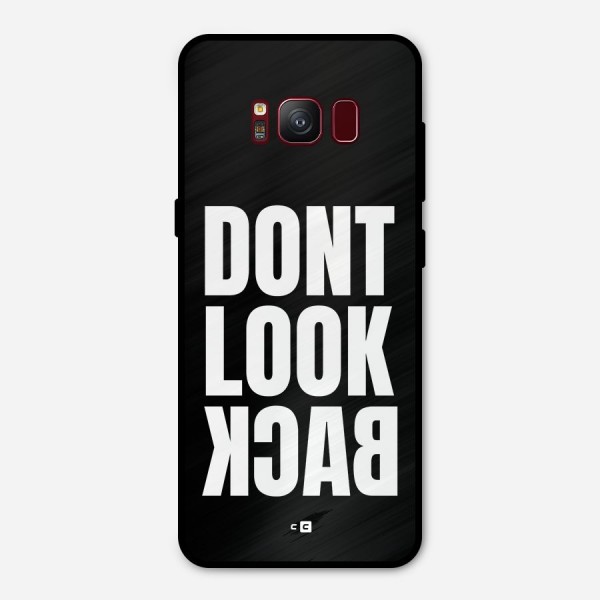 Dont Look Back Metal Back Case for Galaxy S8