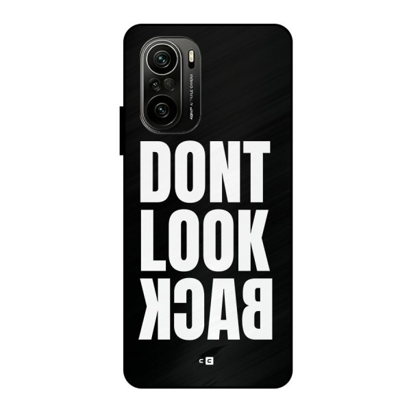 Dont Look Back Metal Back Case for Mi 11X Pro