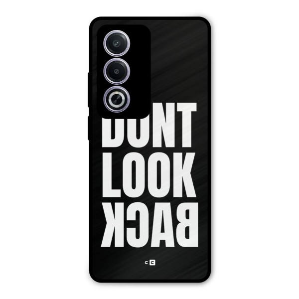 Dont Look Back Metal Back Case for Oppo A3 Pro