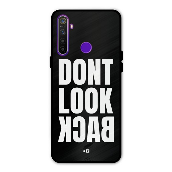 Dont Look Back Metal Back Case for Realme Narzo 10