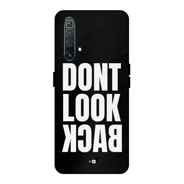 Dont Look Back Metal Back Case for Realme X3