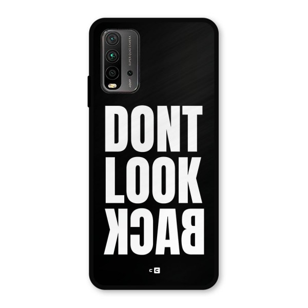 Dont Look Back Metal Back Case for Redmi 9 Power