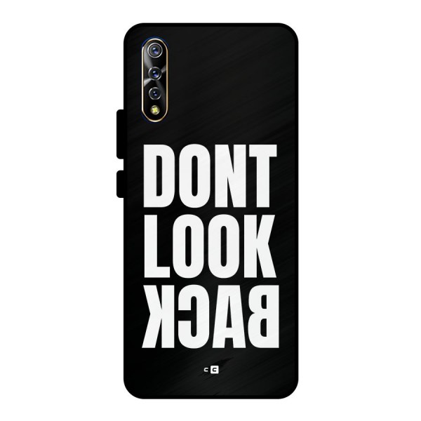 Dont Look Back Metal Back Case for Vivo S1