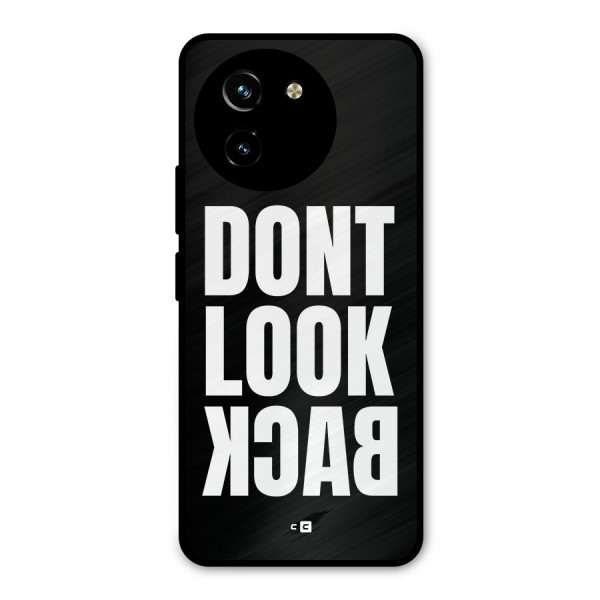 Dont Look Back Metal Back Case for Vivo T3x