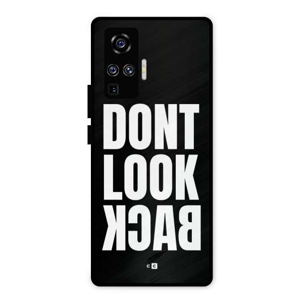 Dont Look Back Metal Back Case for Vivo X50 Pro