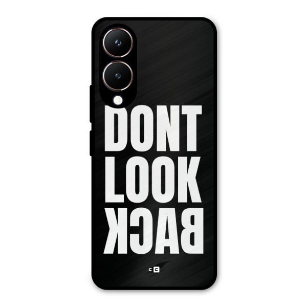 Dont Look Back Metal Back Case for Vivo Y28