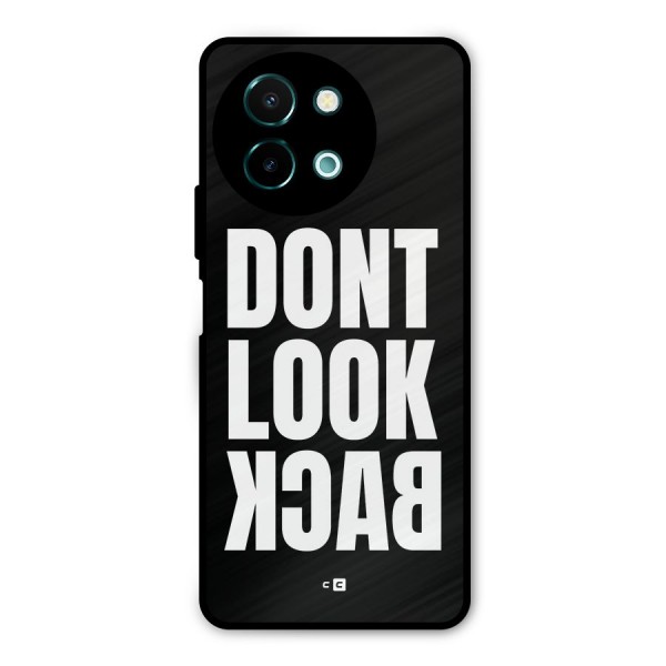 Dont Look Back Metal Back Case for Vivo Y58