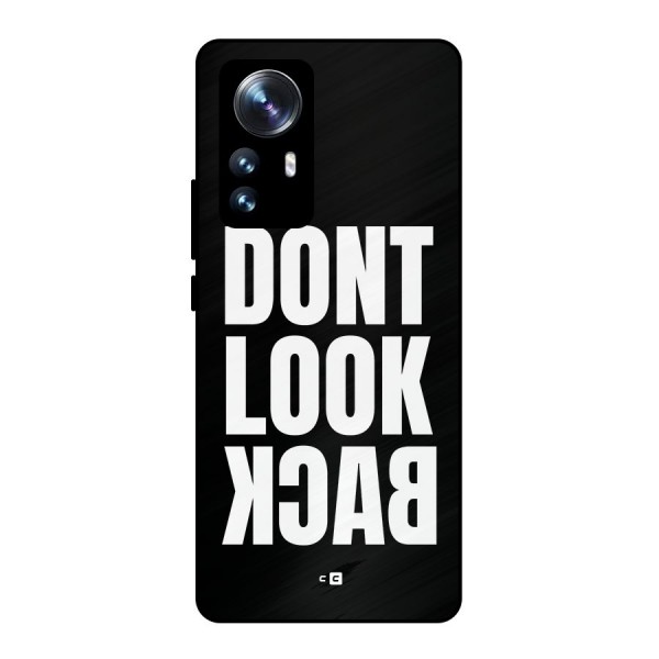 Dont Look Back Metal Back Case for Xiaomi 12 Pro