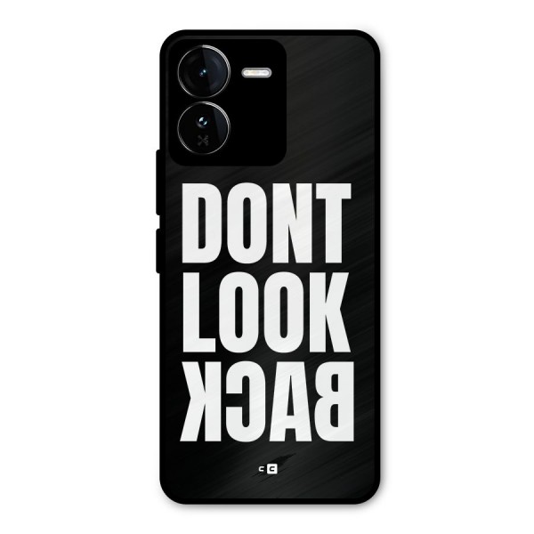 Dont Look Back Metal Back Case for iQOO Z9