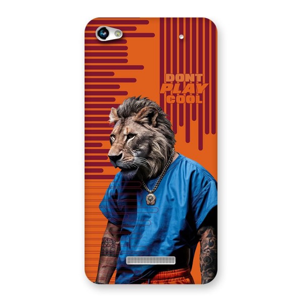 Dont Play Cool Back Case for Canvas Hue 2 A316