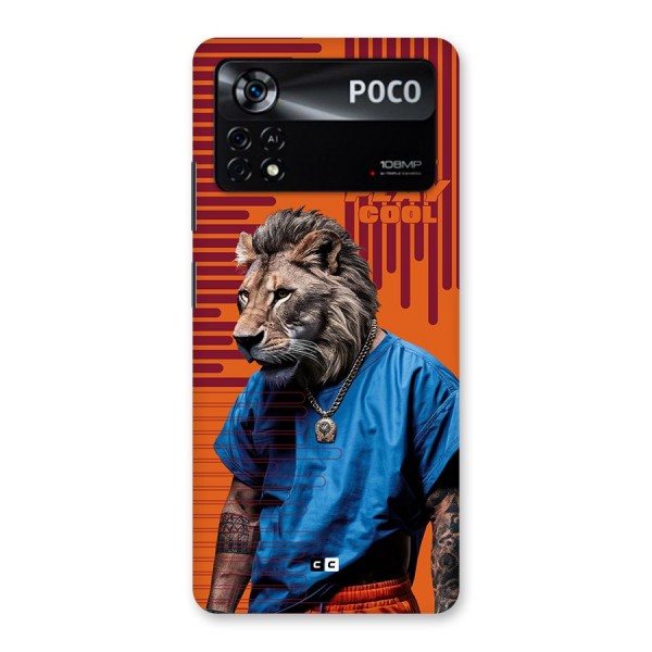 Dont Play Cool Back Case for Poco X4 Pro 5G