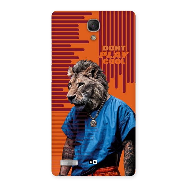 Dont Play Cool Back Case for Redmi Note