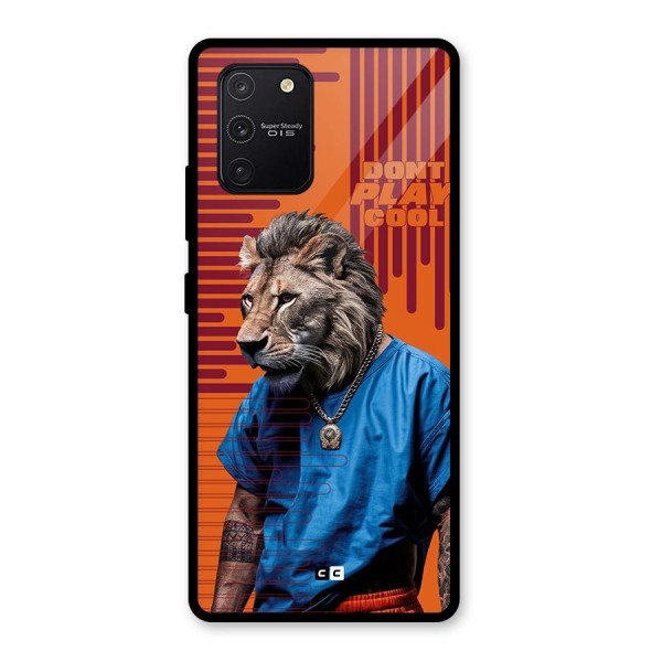 Dont Play Cool Glass Back Case for Galaxy S10 Lite