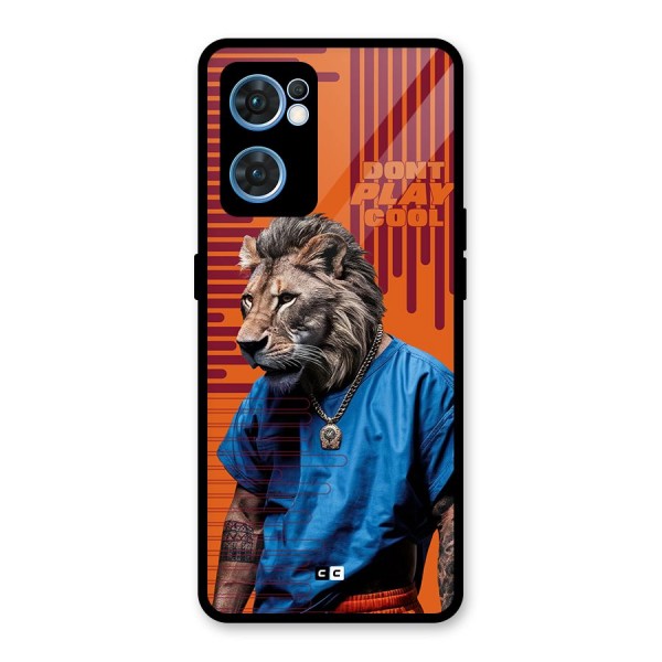 Dont Play Cool Glass Back Case for Oppo Reno7 5G