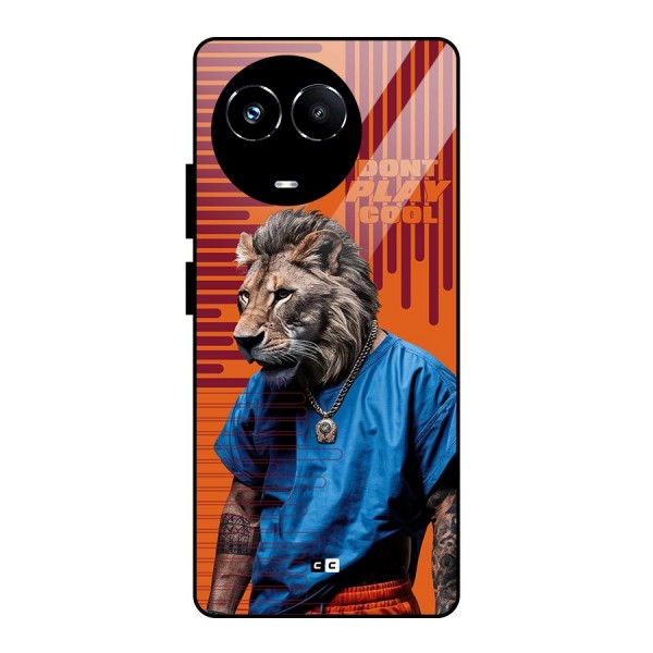 Dont Play Cool Glass Back Case for Realme 11X