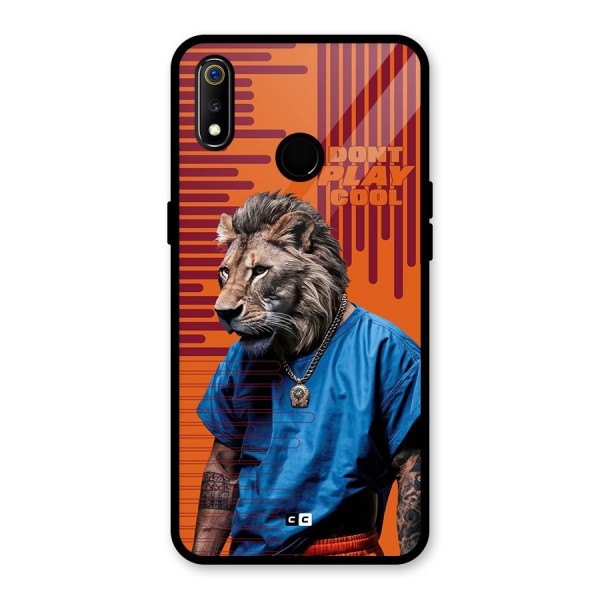 Dont Play Cool Glass Back Case for Realme 3i