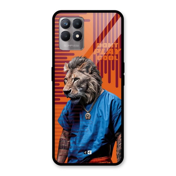 Dont Play Cool Glass Back Case for Realme 8i