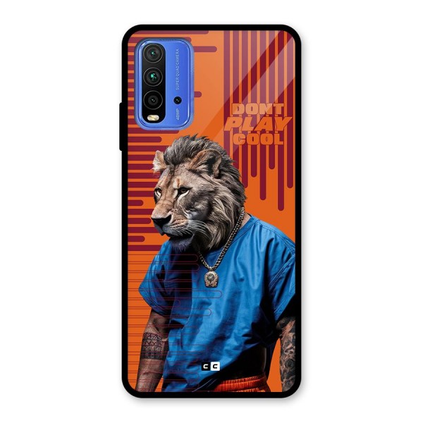 Dont Play Cool Glass Back Case for Redmi 9 Power