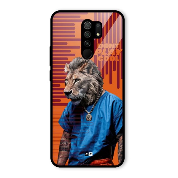 Dont Play Cool Glass Back Case for Redmi 9 Prime