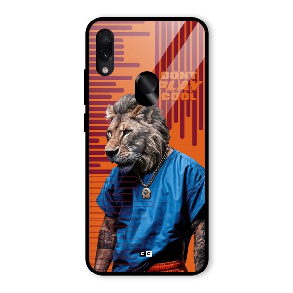 Dont Play Cool Glass Back Case for Redmi Note 7