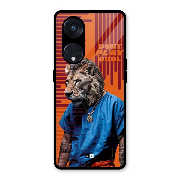 Dont Play Cool Glass Back Case for Reno8 T 5G