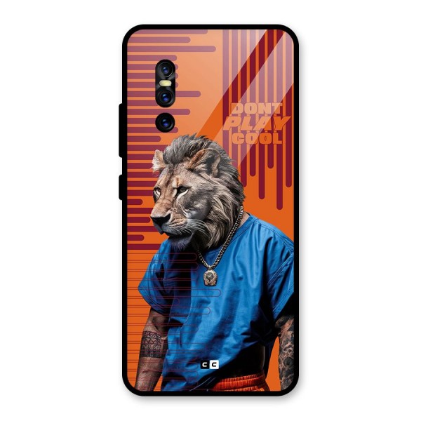 Dont Play Cool Glass Back Case for Vivo V15 Pro