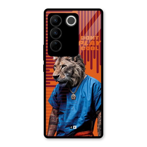 Dont Play Cool Glass Back Case for Vivo V27 Pro