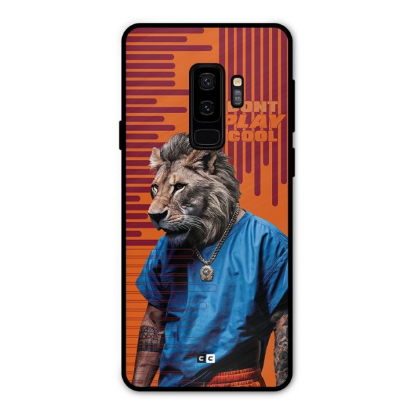 Dont Play Cool Metal Back Case for Galaxy S9 Plus