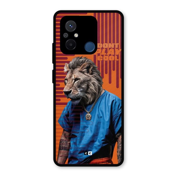 Dont Play Cool Metal Back Case for Poco C55