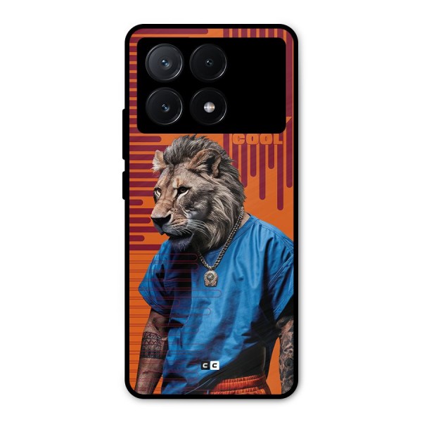 Dont Play Cool Metal Back Case for Poco X6 Pro