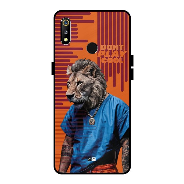 Dont Play Cool Metal Back Case for Realme 3