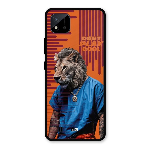 Dont Play Cool Metal Back Case for Realme C11 2021