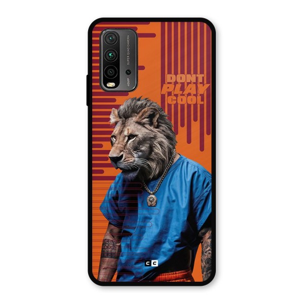 Dont Play Cool Metal Back Case for Redmi 9 Power