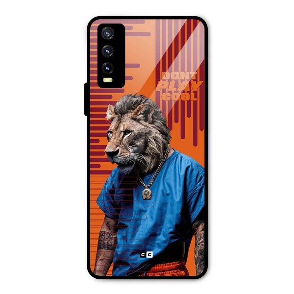 Dont Play Cool Metal Back Case for Vivo Y20 2021