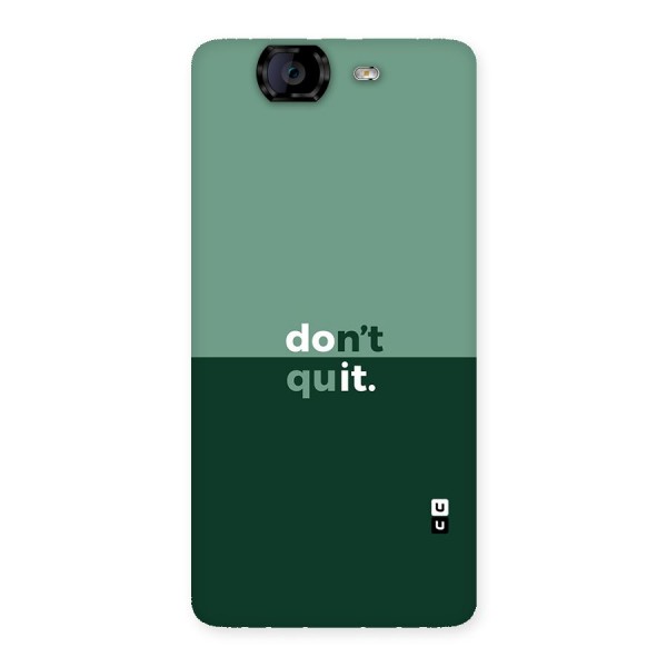 Dont Quit Do It Back Case for Canvas Knight A350