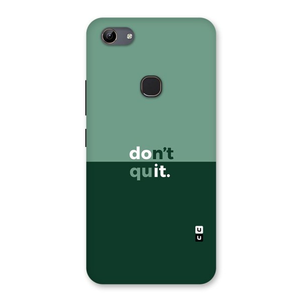 Dont Quit Do It Back Case for Vivo Y81