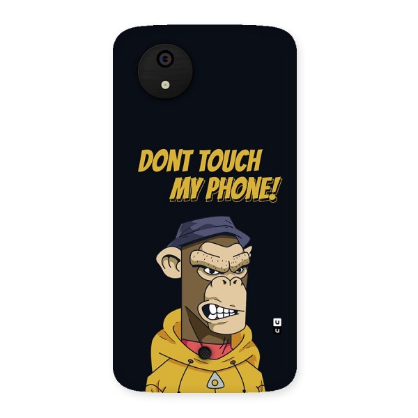 Dont Touch My Phone Back Case for Canvas A1  AQ4501