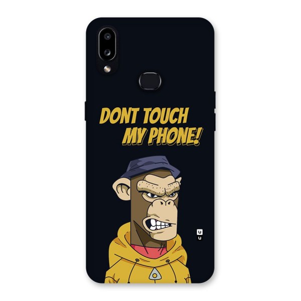 Dont Touch My Phone Back Case for Galaxy A10s