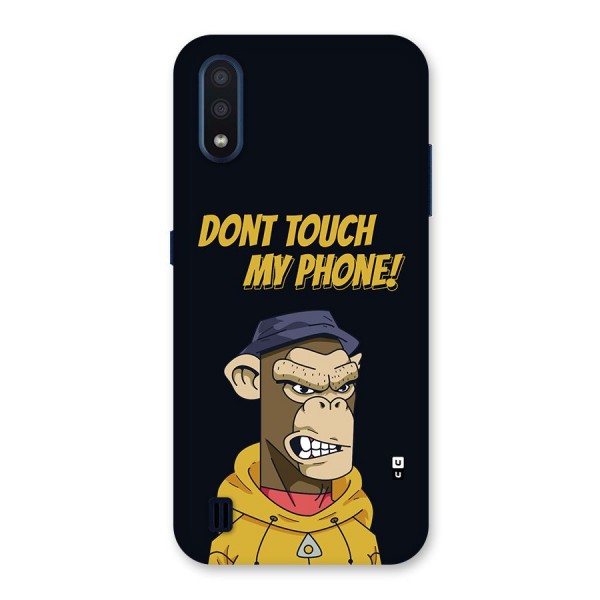 Dont Touch My Phone Back Case for Galaxy M01