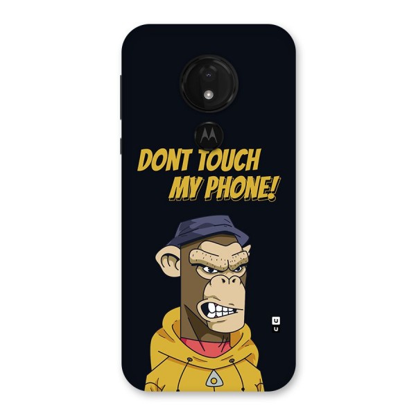 Dont Touch My Phone Back Case for Moto G7 Power