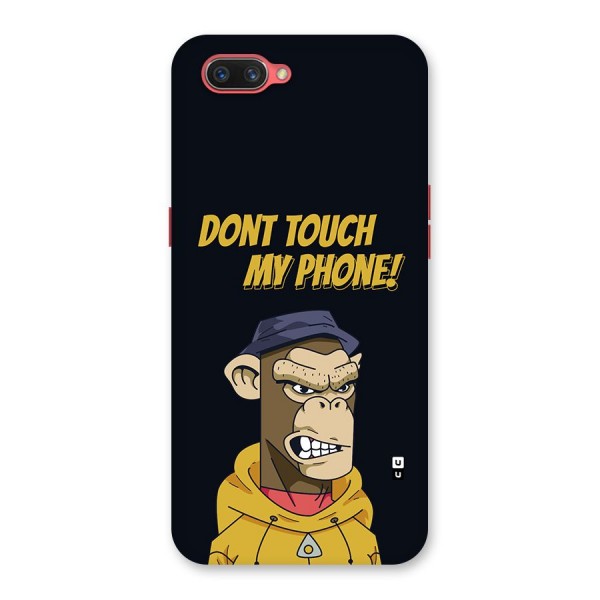 Dont Touch My Phone Back Case for Oppo A3s