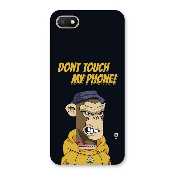 Dont Touch My Phone Back Case for Redmi 6A