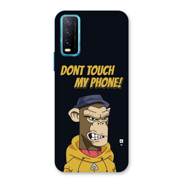 Dont Touch My Phone Back Case for Vivo Y12s