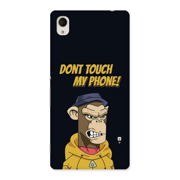 Dont Touch My Phone Back Case for Xperia M4