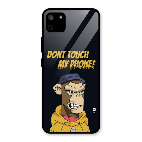 Dont Touch My Phone Glass Back Case for Realme C11