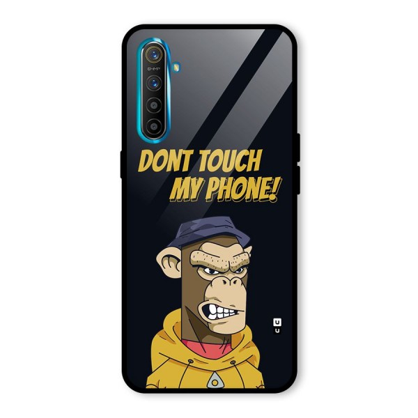 Dont Touch My Phone Glass Back Case for Realme X2