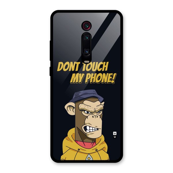 Dont Touch My Phone Glass Back Case for Redmi K20