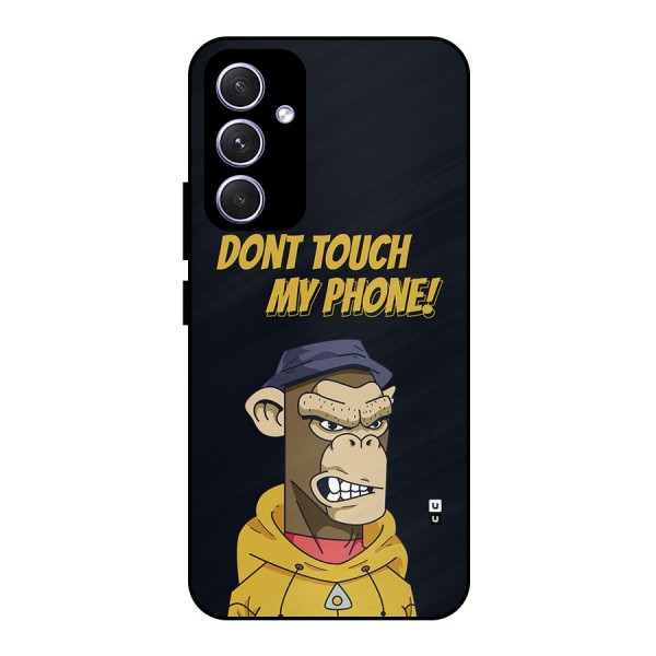 Dont Touch My Phone Metal Back Case for Galaxy A54