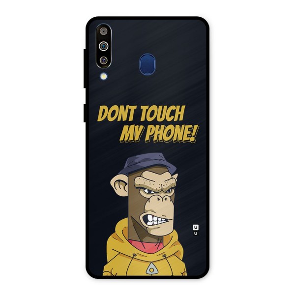 Dont Touch My Phone Metal Back Case for Galaxy M30